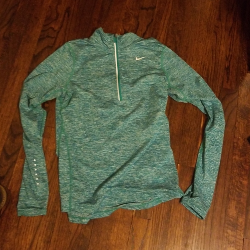 Teal Nike 1/4 zip
